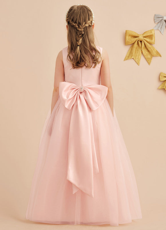 Robe Cérémonie Enfant Rose Douce - gallery 5