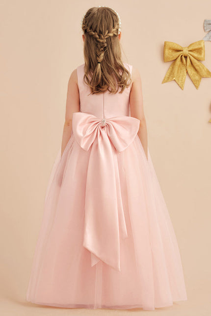 Robe Cérémonie Enfant Rose Douce - gallery 5
