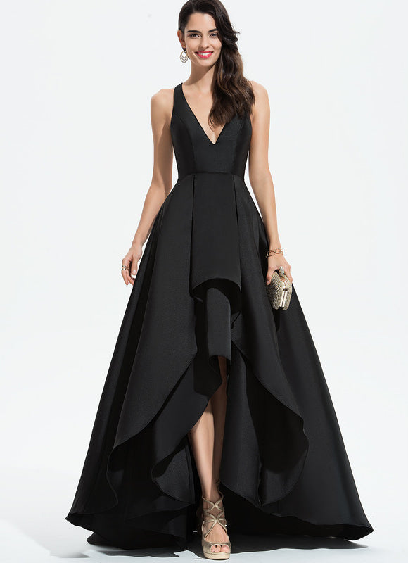 Robe Cérémonie Longue Florale Satinée