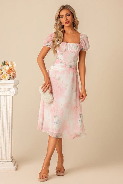Robe Cérémonie Mousseline Pastel
