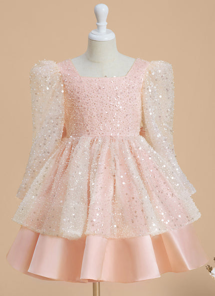 Robe Cérémonie Pailletée Rose
