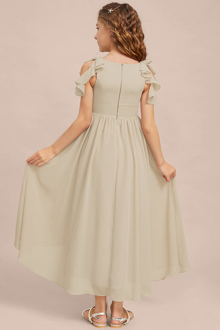 Robe Cérémonie Mousseline Marine - gallery 6