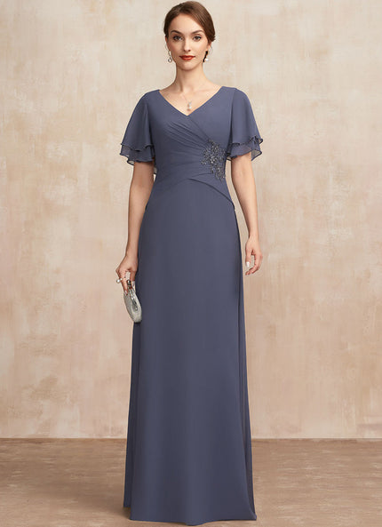 Robe Cérémonie Violette Fluide