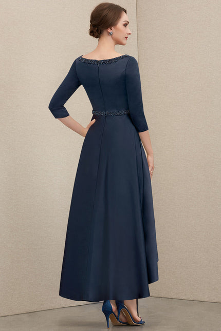 Robe Cérémonie Nuit Étoilée Satinée - gallery 1