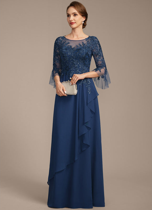 Robe Cérémonie Fluide Dentelle - gallery 3