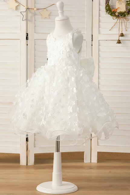 Robe Cérémonie Enfant Fleurie - gallery 5