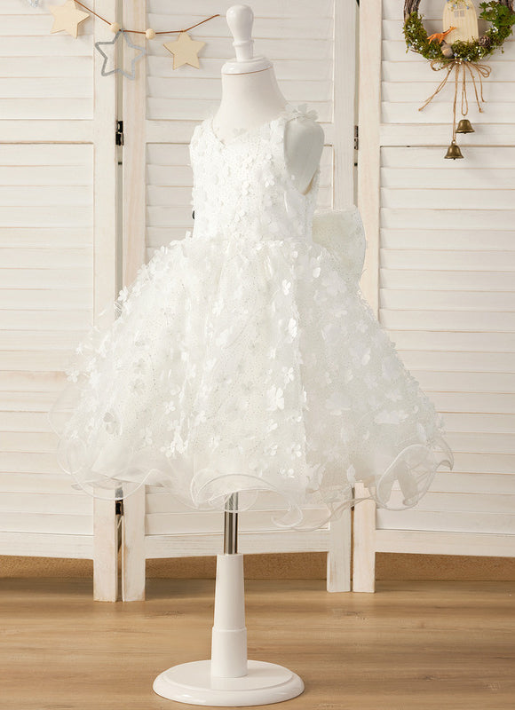 Robe Cérémonie Enfant Fleurie - gallery 5