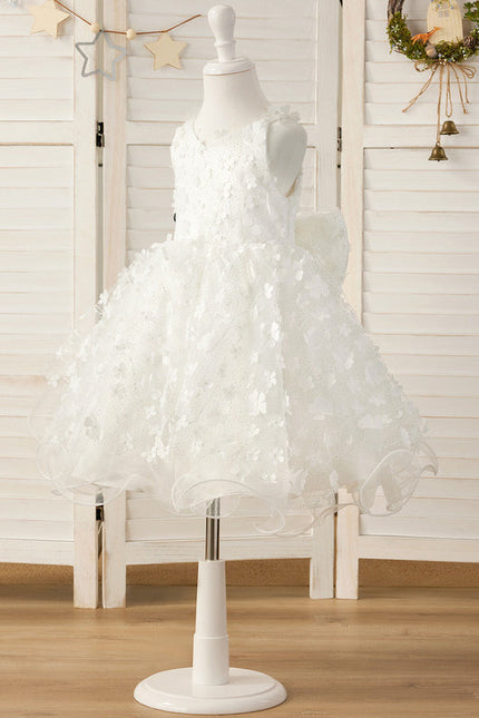 Robe Cérémonie Enfant Fleurie - gallery 5