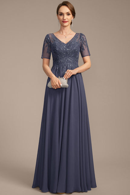 Robe Cérémonie Dentelle Perles - gallery 3