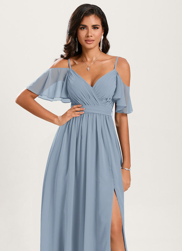 Robe Ceremonie Bleu Clair - gallery 6