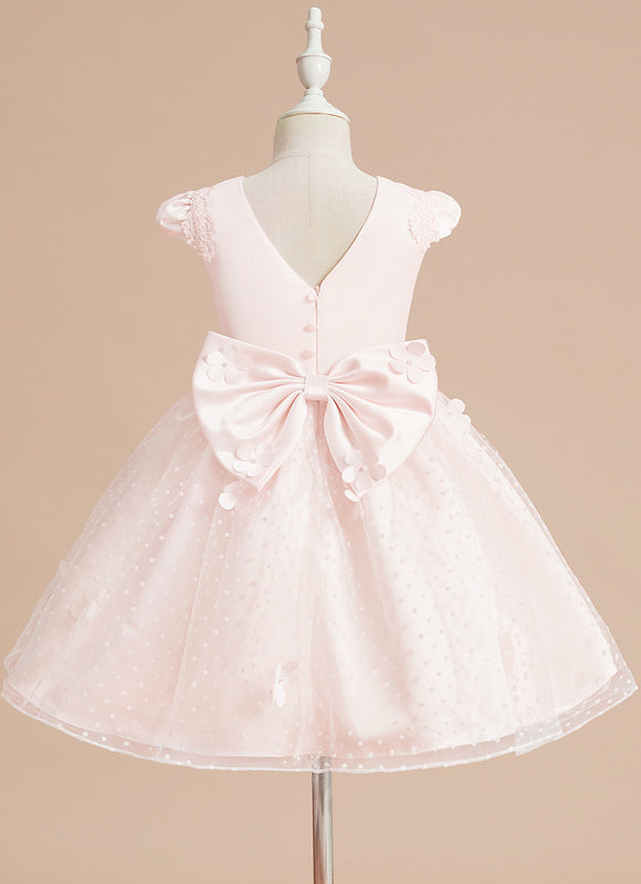 Robe Cérémonie Volants Pêche - gallery 3