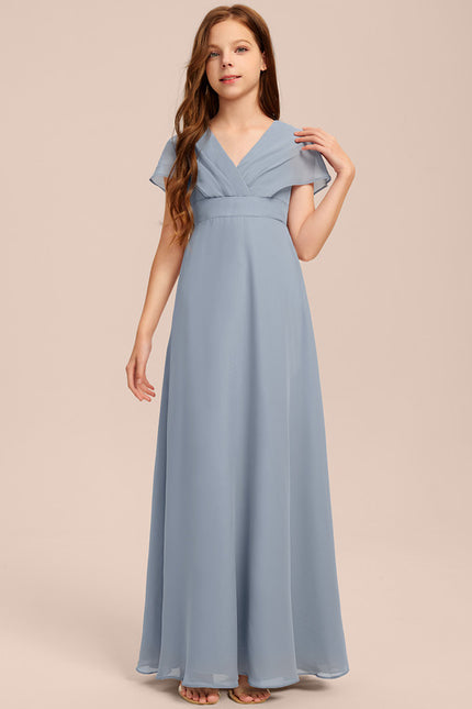 Robe Cérémonie Longue Vert Deau