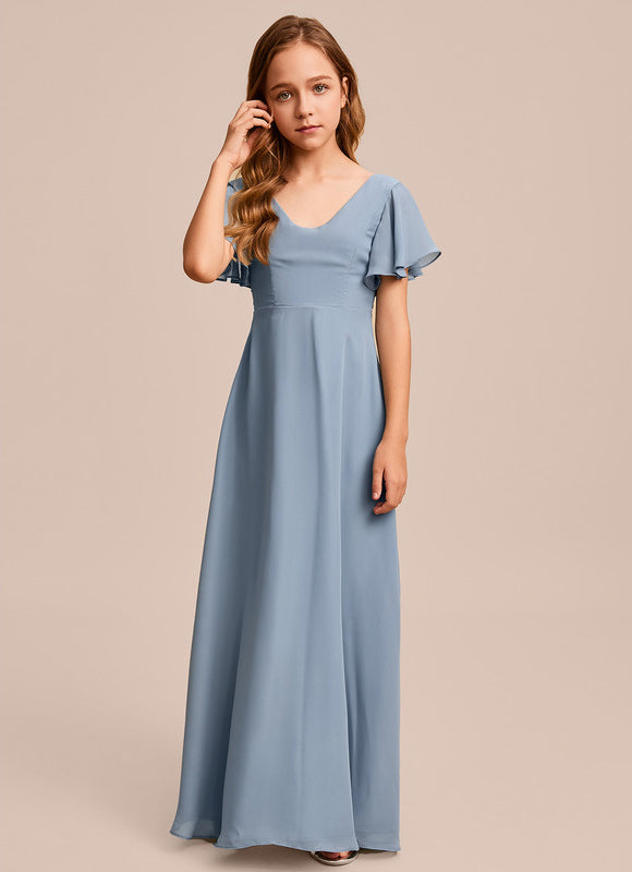 Robe Cérémonie Longue Vert Deau - gallery 1