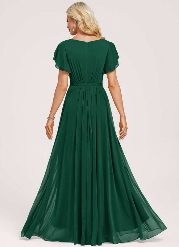 Robe Cérémonie Maxi Plissée - gallery 1