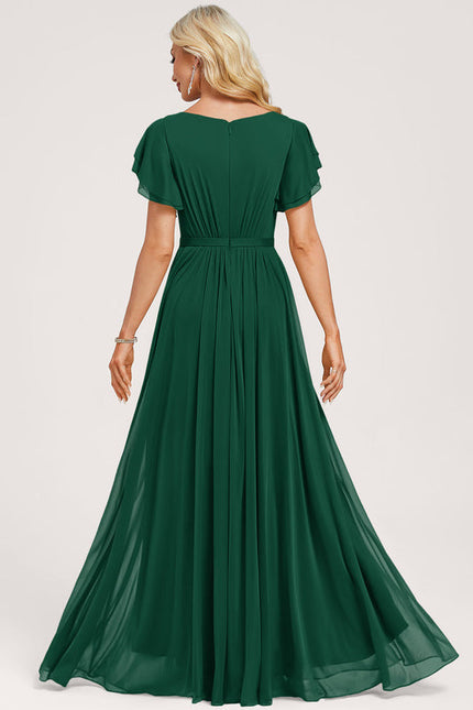 Robe Cérémonie Maxi Plissée - gallery 1