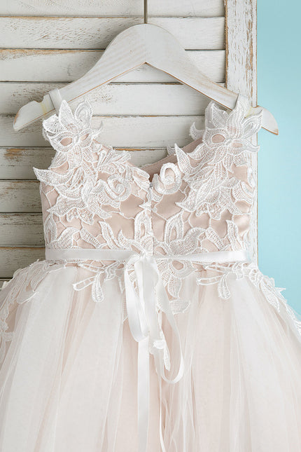 Robe Ceremonie Fille Broderie Anglaise - gallery 6