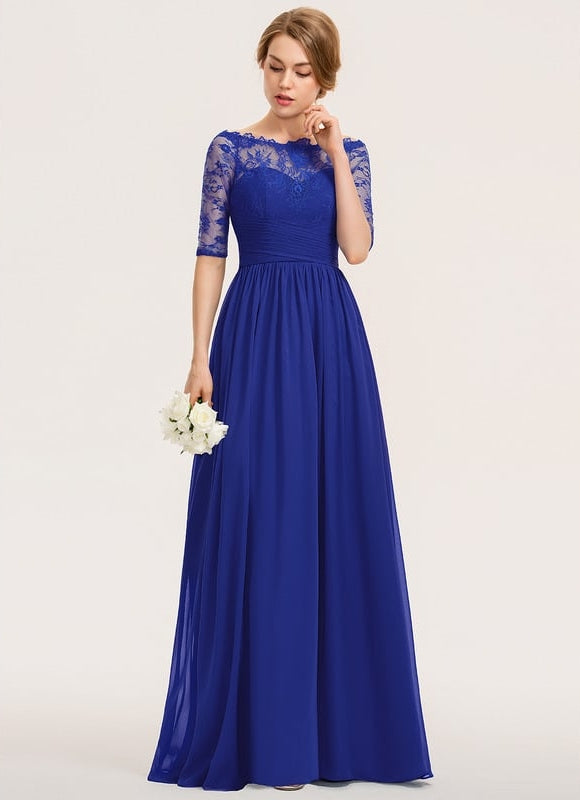 Robe Cérémonie Bleu Majestueux - gallery 1