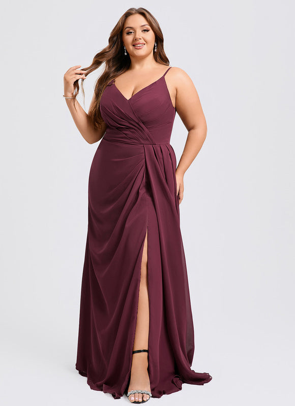 Robe Cérémonie Longue Volants Rose - gallery 8