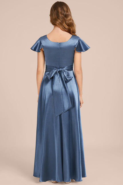 Robe Cérémonie Satin Fluide - gallery 4