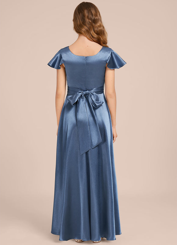 Robe Cérémonie Satin Fluide - gallery 4