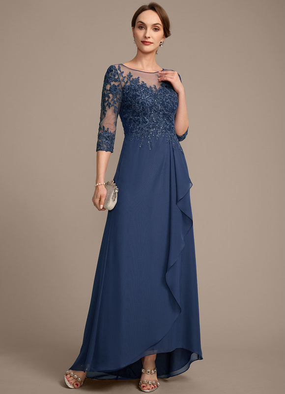 Robe Cérémonie Élégance Marine Scintillante - gallery 5