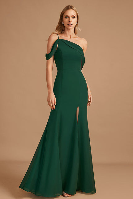 Robe Cérémonie Émeraude Silhouette - gallery 1
