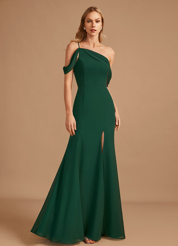 Robe Cérémonie Émeraude Silhouette - gallery 1
