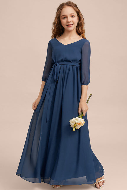 Robe Cérémonie Longue Vert Deau