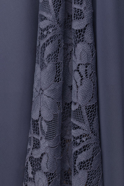 Robe Cérémonie Dentelle Asymétrique - gallery 5