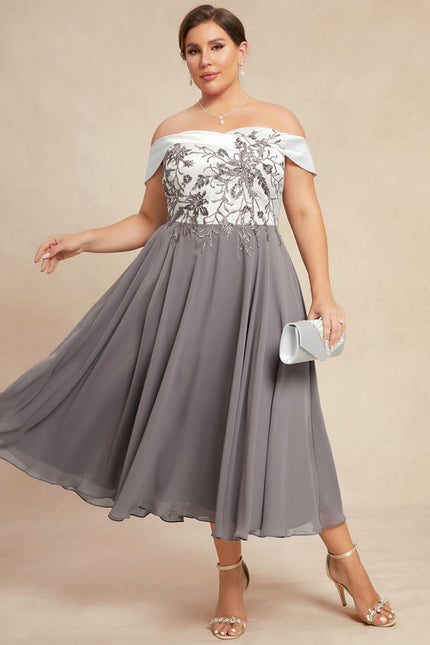 Robe Cérémonie Couture Grise - gallery 7