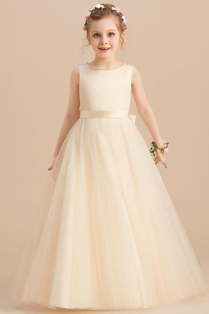 Robe Cérémonie Tulle Écrue - gallery 5