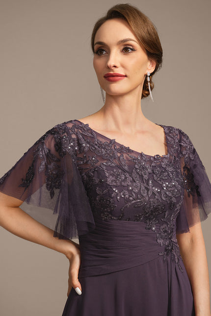 Robe Cérémonie Soirée Plumée - gallery 1