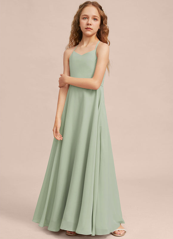 Robe Cérémonie Longue Vert Deau - gallery 3