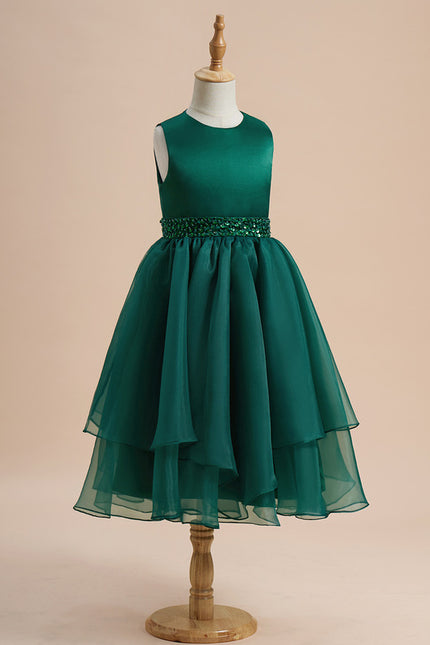 Robe Cérémonie Émeraude Festive - gallery 1
