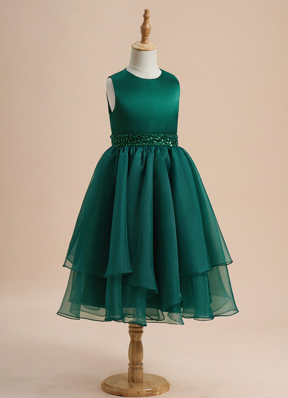 Robe Cérémonie Émeraude Festive - gallery 1