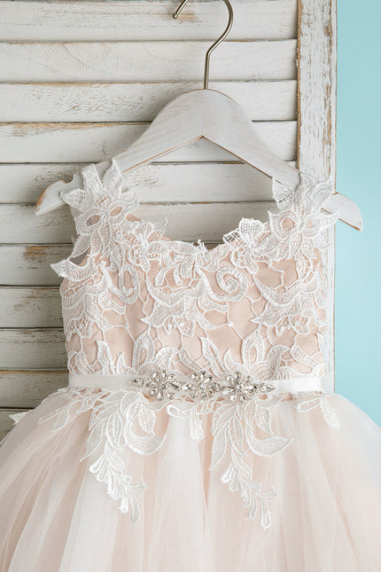 Robe Ceremonie Fille Broderie Anglaise - gallery 3