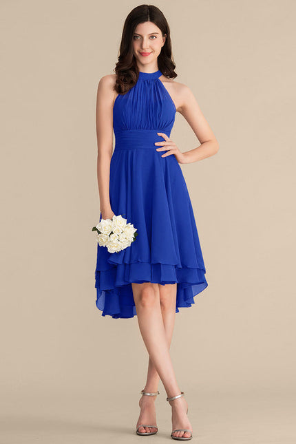 Robe Cérémonie Col Rond Volantée - gallery 3