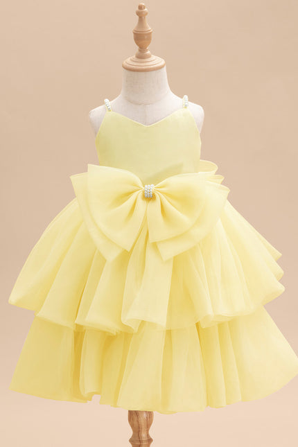 Robe Cérémonie Jaune Volante - gallery 2