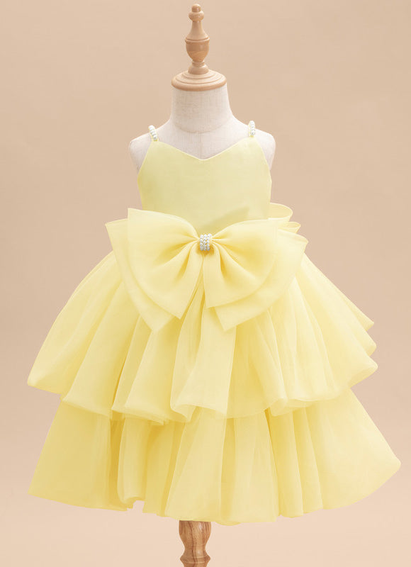Robe Cérémonie Jaune Volante - gallery 2