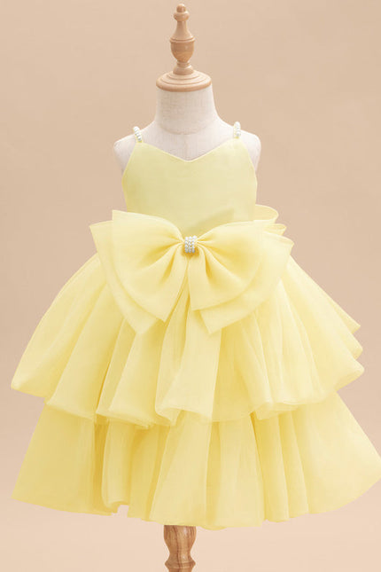 Robe Cérémonie Jaune Volante - gallery 2