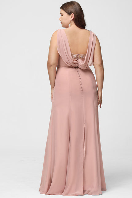 Robe Cérémonie Longue Satinée - gallery 7