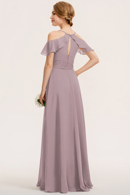 Robe Cérémonie Mousseline Épure - gallery 9