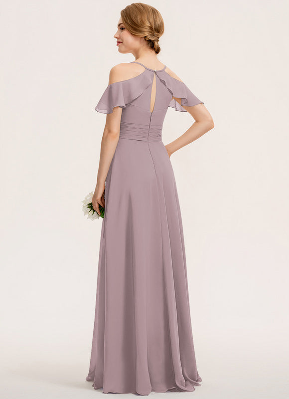 Robe Cérémonie Mousseline Épure - gallery 9