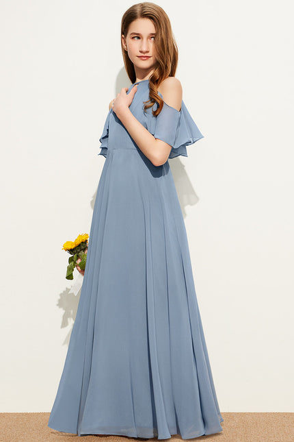Robe Cérémonie Longue Froncée - gallery 2