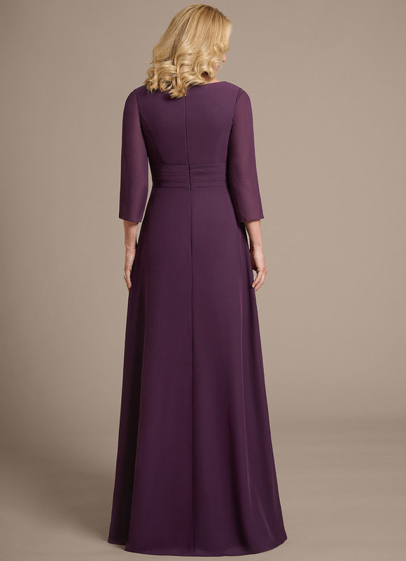 Robe Cérémonie Violette Fluide - gallery 6