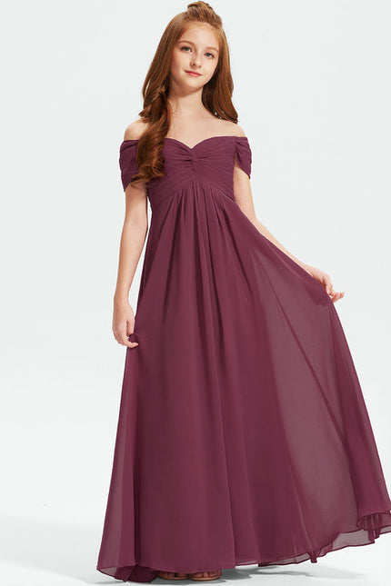 Robe Ceremonie Grande Taille Bordeaux