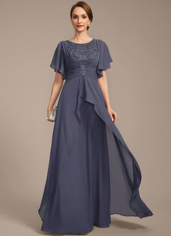 Robe Cérémonie Mousseline Sombre