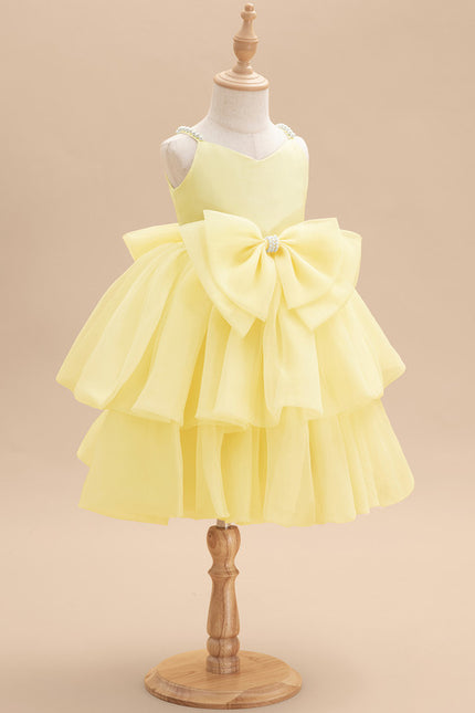 Robe Cérémonie Jaune Volante - gallery 1