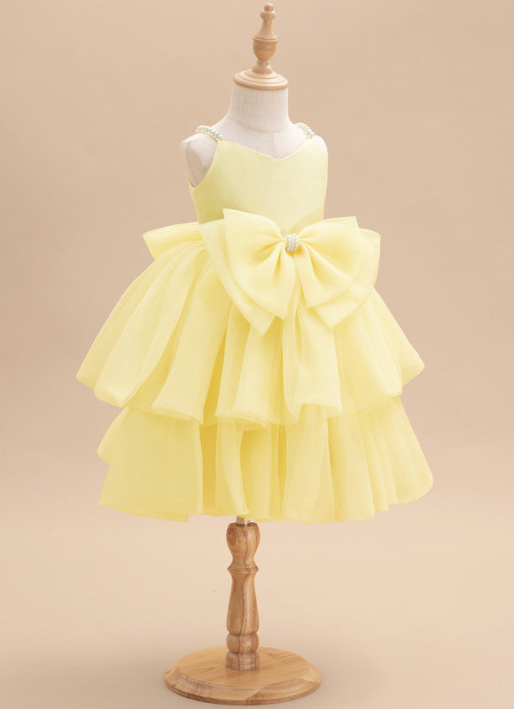 Robe Cérémonie Jaune Volante - gallery 1
