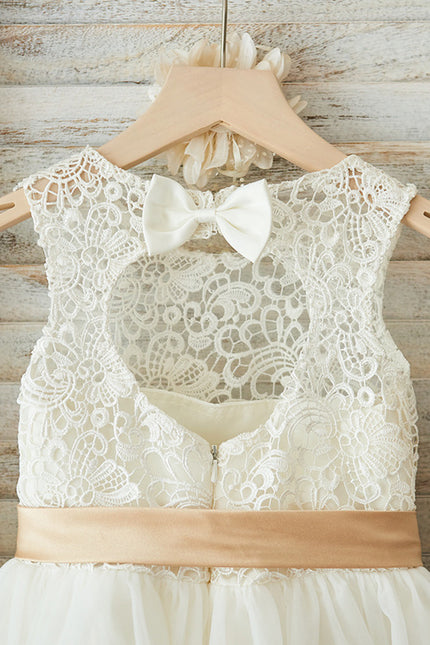 Robe Cérémonie Enchantement Écru - gallery 7